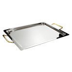 Cascia NOCC Tray // Stainless Steel + 24K Gold Plated (Medium)