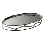 Trama Oval Tray (Stainless Steel)