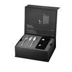 Arthur Casas Cutlery Set // 130 Piece Gift Box (Stainless Steel)