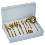 Riva Serving Cutlery Set // 9 Piece (Stainless Steel)