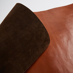 Productivity Expert Premium Leather Desk Pad // Tan Brown (12" x 17")