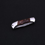 Damascus Folding Pocket Knife // 2334BR