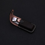 Damascus Folding Pocket Knife // 2334BR