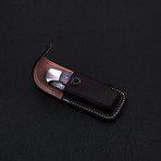 Damascus Folding Pocket Knife // 2334PU