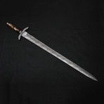 Damascus Norman Sword // 9225-A