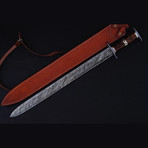 Damascus Celtic Sword // 9230