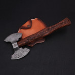 Damascus Double Head Tomahawk // 9634