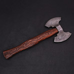 Damascus Double Head Tomahawk // 9634