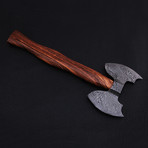 Damascus Double Head Tomahawk // 9637