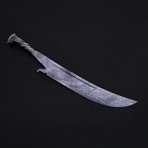 Damascus Railroad Spike Knife // BK0155