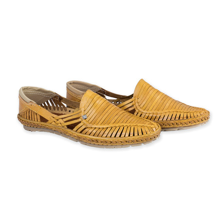 Rey Leather Sandals // Natural (US: 7)