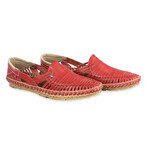 Rey Leather Sandals // Red (UK: 9)