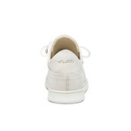 YLATI // Virgilio Low Suede Shoe // White (Euro: 42)