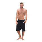 828 Men's On The Fly Short // Black (Small)