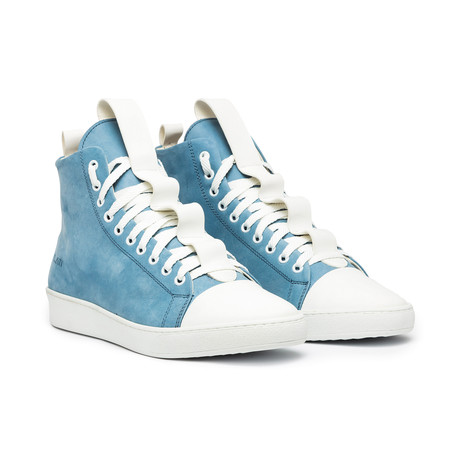 Sorrento High Suede Shoe // Blue (Euro: 37)
