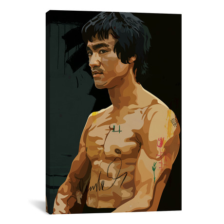 Bruce Lee (26"W x 18"H x 0.75"D)