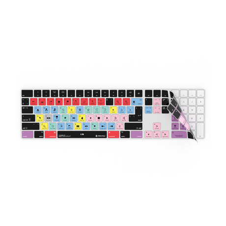 Apple Final Cut Pro X Cover // Magic Keyboard + Numeric Pad