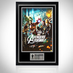 Avengers // Cast Signed Poster // Custom Frame