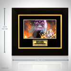 Thanos // Josh Brolin + Stan Lee Signed Photo// Custom Frame