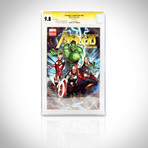 Avengers Season 1 #1 // Stan Lee Signed CGC Comic 9.8 + Stand