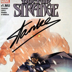 Dr. Strange Monsters Unleashed #1 // Stan Lee Signed Comic // Custom Frame