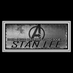 Ultimate Avengers #1 // Stan Lee Signed Comic // Custom Frame