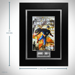Captain America #1 // Stan Lee Signed Comic // Custom Frame