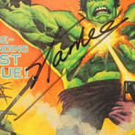 Rampaging Hulk #1 // Stan Lee Signed Comic // Custom Frame