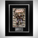 Death Of Captain America #1 // Stan Lee Signed Comic // Custom Frame