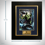 Incredible Hulk Warzone // Greg Horn Signed Artwork // Custom Frame
