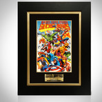 Marvel Secret Wars // Mike Zeck Signed Artwork // Custom Frame