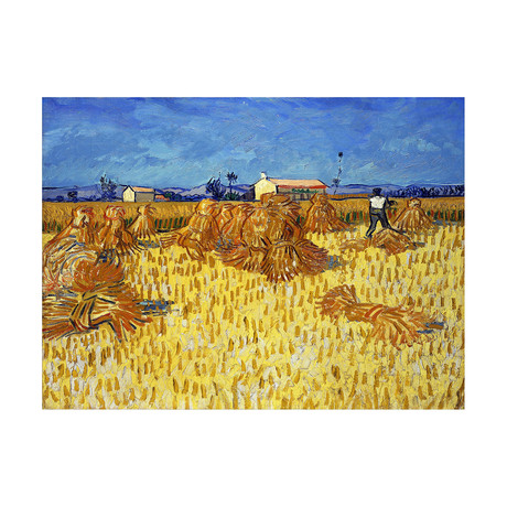 Corn Harvest in Provence // 1888