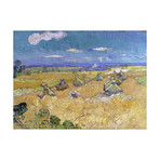 Wheat Fields with Reaper // 1889