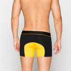 Boxer Briefs // Black + Yellow (M)