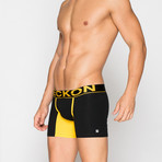 Boxer Briefs // Black + Yellow (S)
