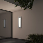 Prairie LED Sconce (18" // Textured White Finish)