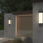 Triform LED Sconce (18" // Textured White Finish)