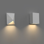 LED Sconce (Textured White Finish)