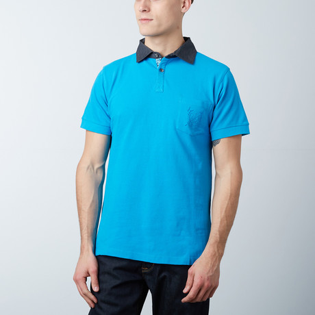 Men's Polo Shirt // Blue (S)