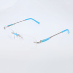 Women's DQ5044 Frames // Shiny Palladium