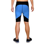 Physiclo Pro Resistance Training Shorts // Olympic Blue (XXS)