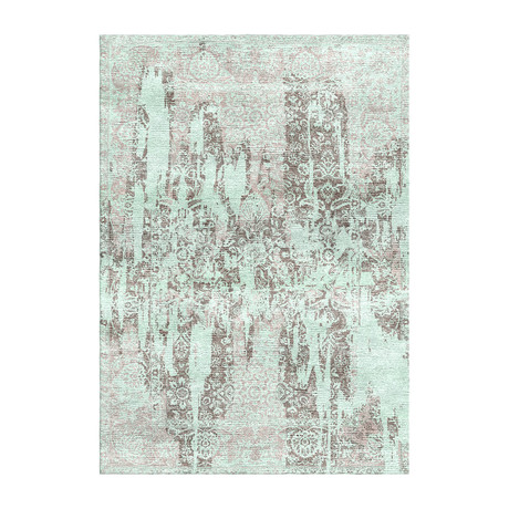 Handmade Modern Rug // Light Seaside