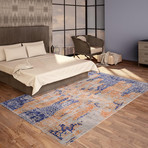 Handmade Modern Rug // Ocean Apricot