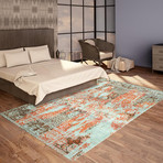 Handmade Modern Rug // Dark Seaside