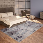 Handmade Modern Rug // Light Ocean