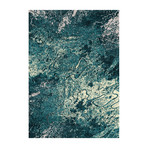 Handloom Modern Rug // Green Lime