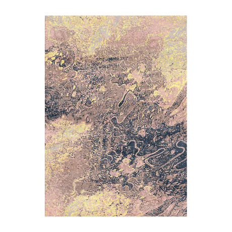 Handloom Modern Rug // Purple Gem