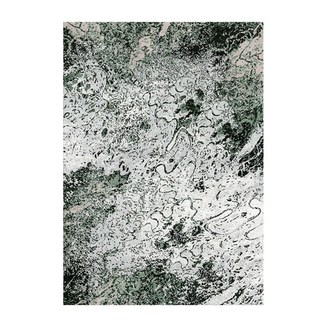 Handloom Modern Rug // Ivory Space