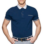 Polo T-Shirt // Navy + White II (M)