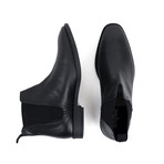 Leather Square Toe Chelsea Boot // Black (UK: 10)